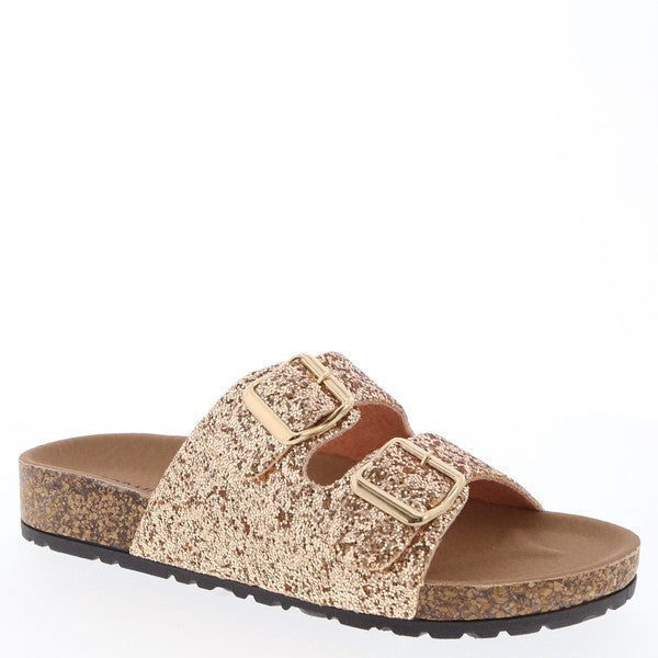 Rose Gold Beach Sandals