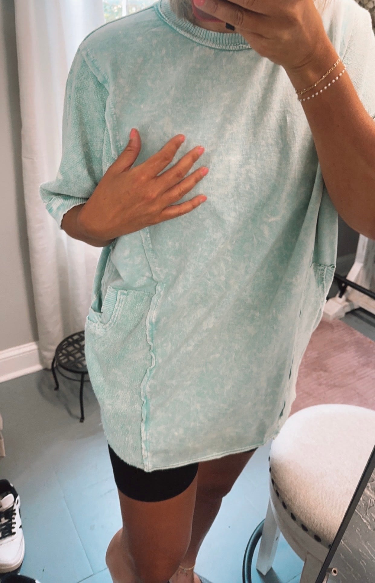 Mineral Wash Roundneck T-shirt