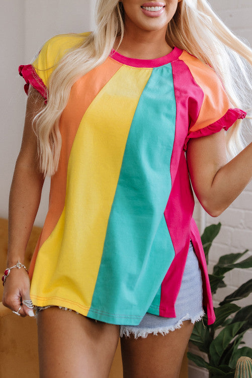 Rainbow Sherbet Top
