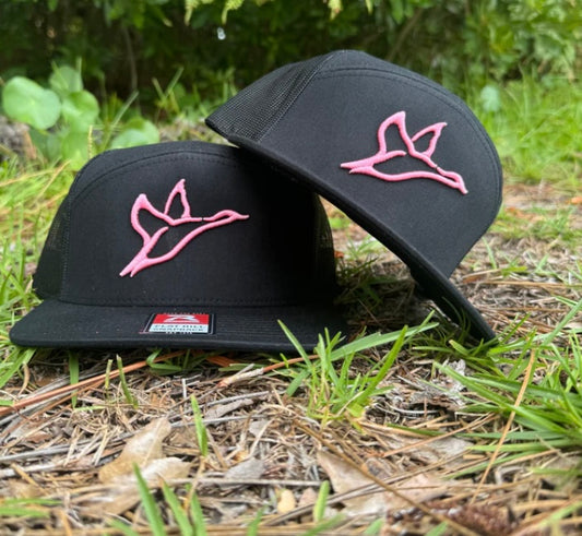 CW 7 Panel Black - Pink