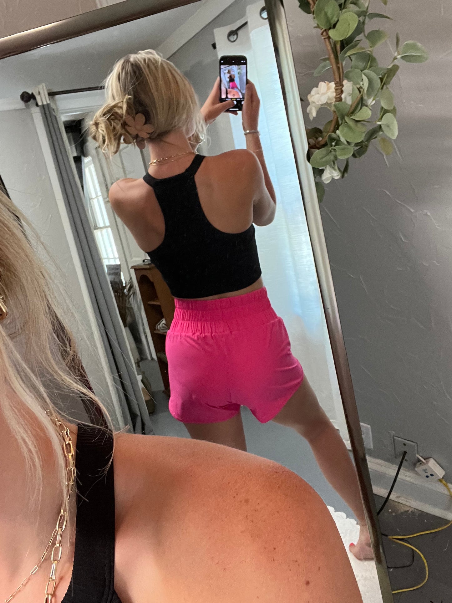Ribbed Halter Cropped Tank