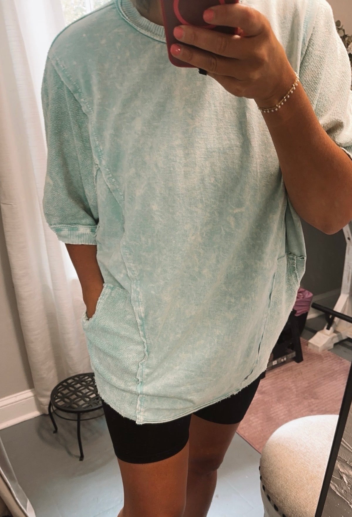 Mineral Wash Roundneck T-shirt