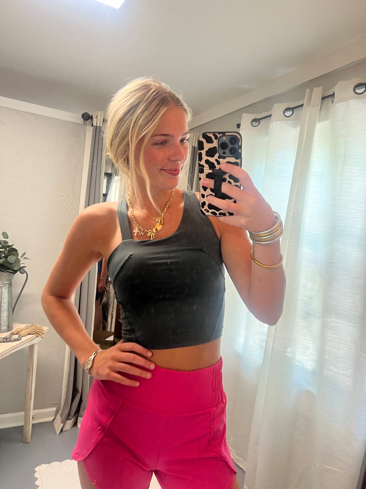 Butter Cropped Tank