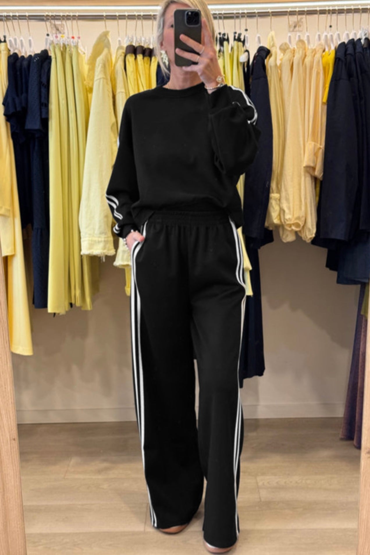 Varsity Stripe Lounge Set