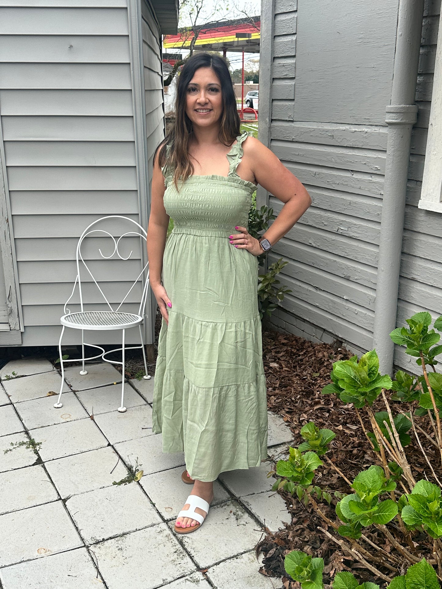 Maxi Dress- Green